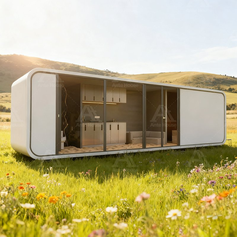 Online Technical Guidance Fast Installation Ante Prefab Steel Container House with High Quality