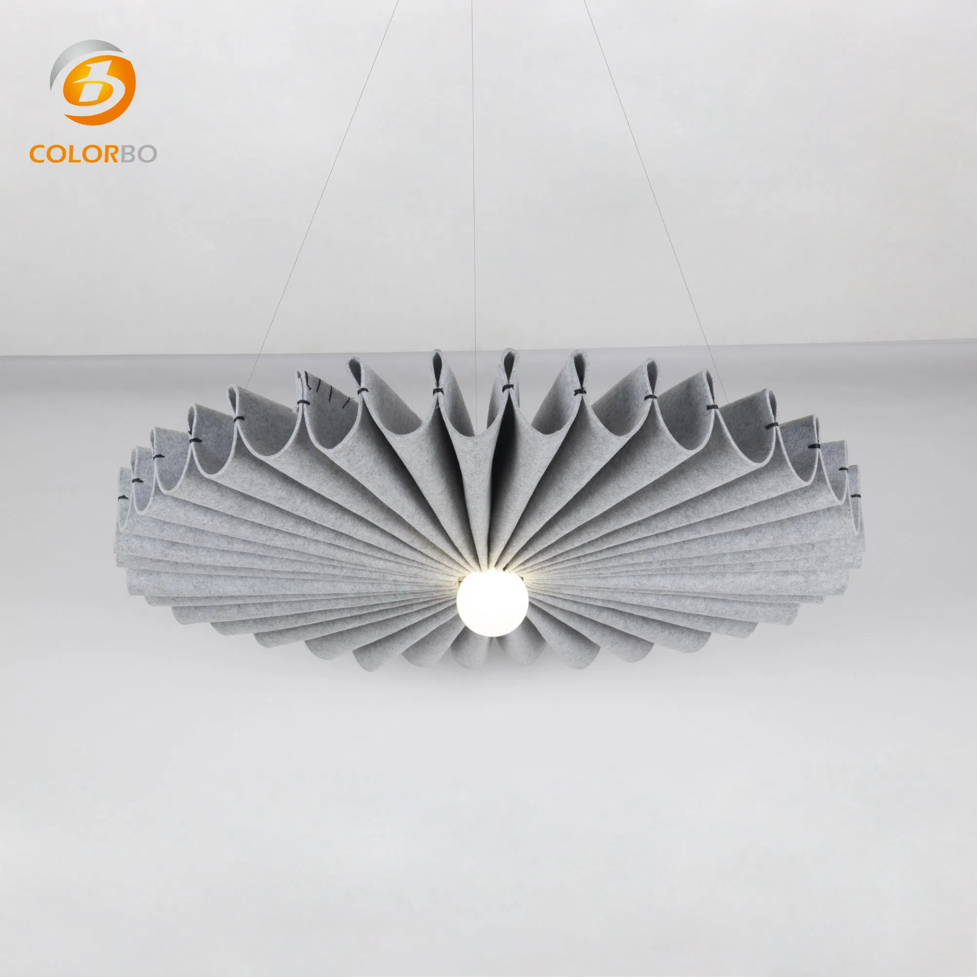 Polyester Panels Modern Design acoustic board PET Felt LampShade with Good Service