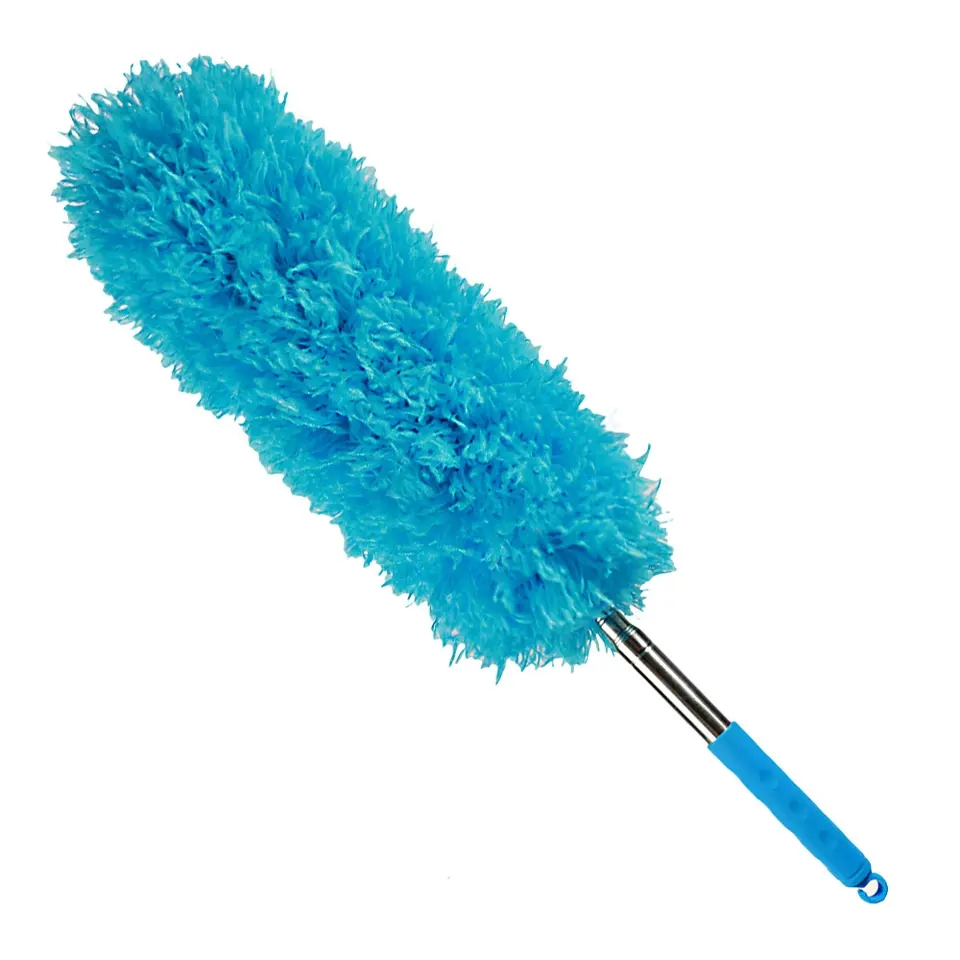 Household Stretch Microfiber Function Fiber Fluffy Extendable Feather Duster