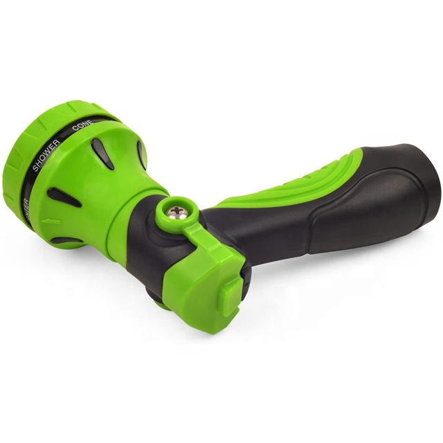 Spray Nozzle with Thumb Control and 8 Pattern Adjustable