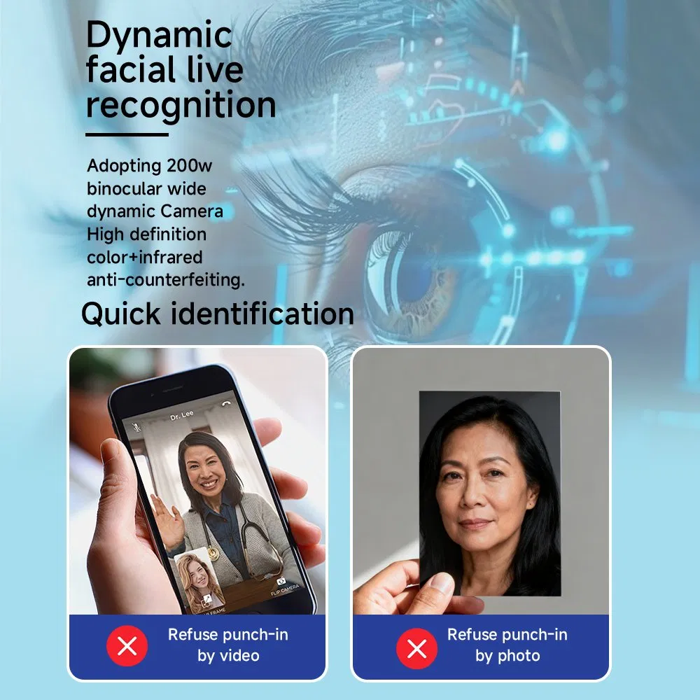 Suntek Android 11 Cloud Management Software Qr Biometric Face Recognition System for Turnstile Gym Access Control