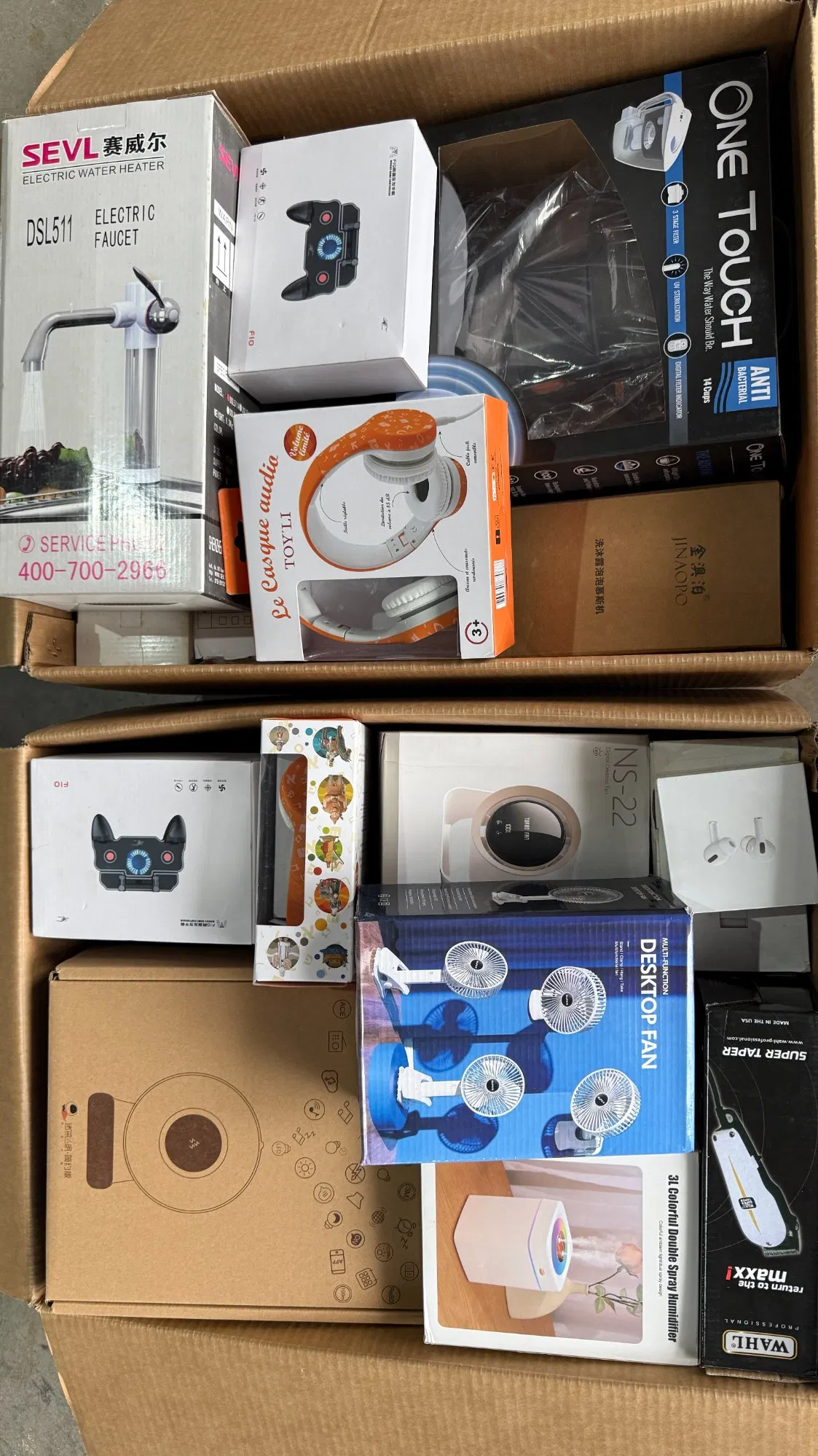 Customer Returns Electronics Wholesale Bulk Pallet Mixed Gadgets as-Is