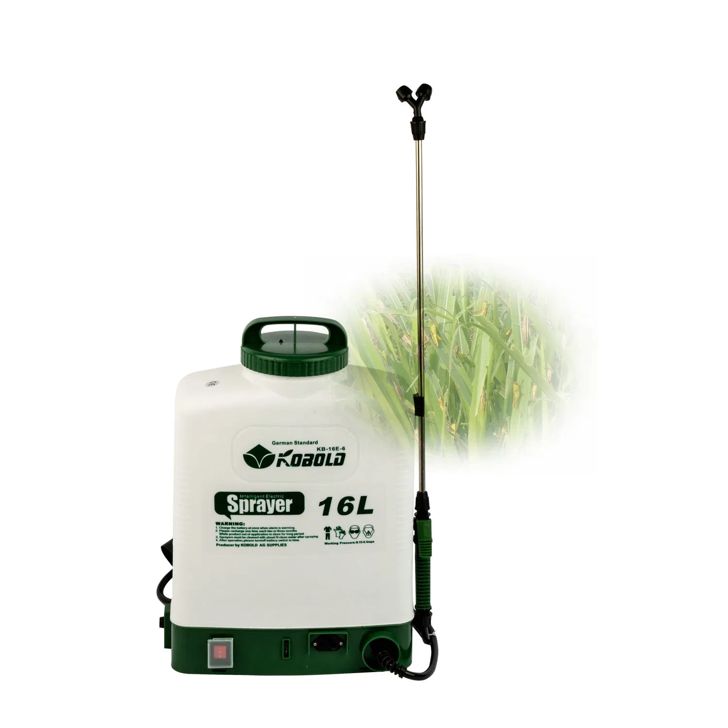 16L Chemical Pesticide Liquid Rechargeable Agriculture Knapsack Electric Power Sprayer