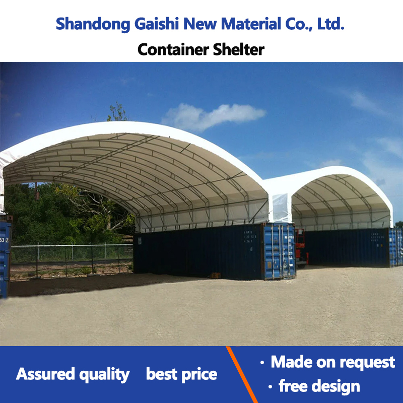 Large Warehouse Multiple Bay Workshop Used Dome Container Shelter with Wholesales Price
