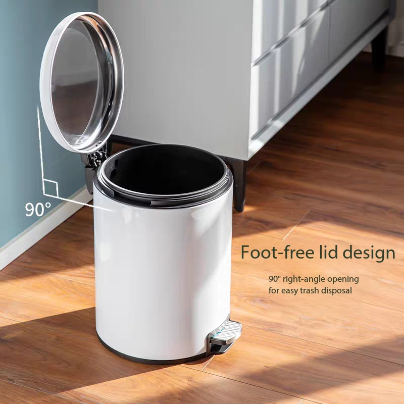 Ножной мусорный бак 5л из нержавеющей стали