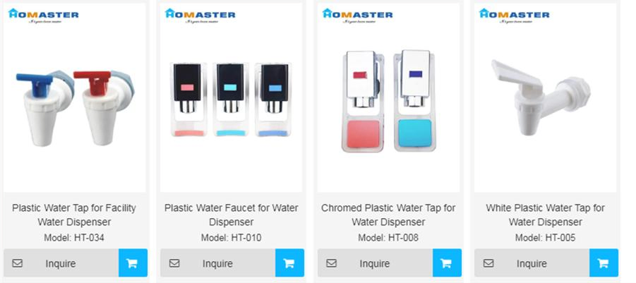 Safety Design Electroplated Water Dispenser Tap with Child Lock (HT-010)