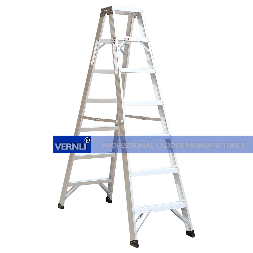 Aluminum Double Sided A Shape 10 Step Ladder
