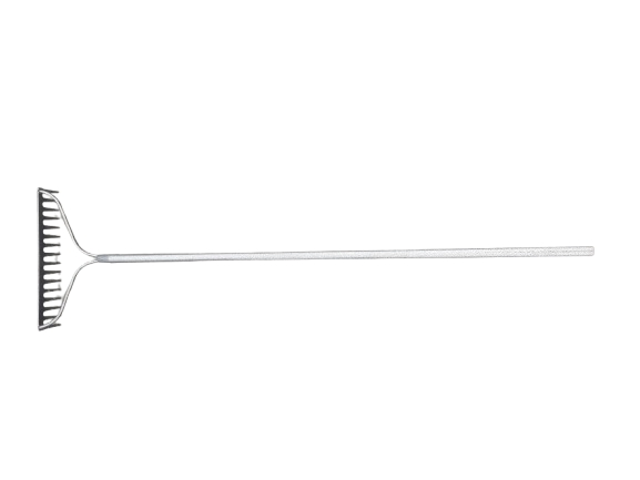 Rake Head with Handle Carbon Steel