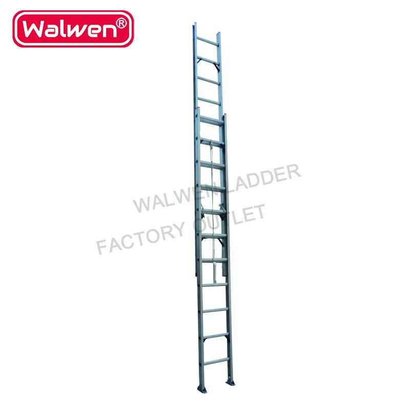 Aluminum Industrial Step Ladders, Aluminum Step Ladder with Rope, Aluminum Step Extension Ladder