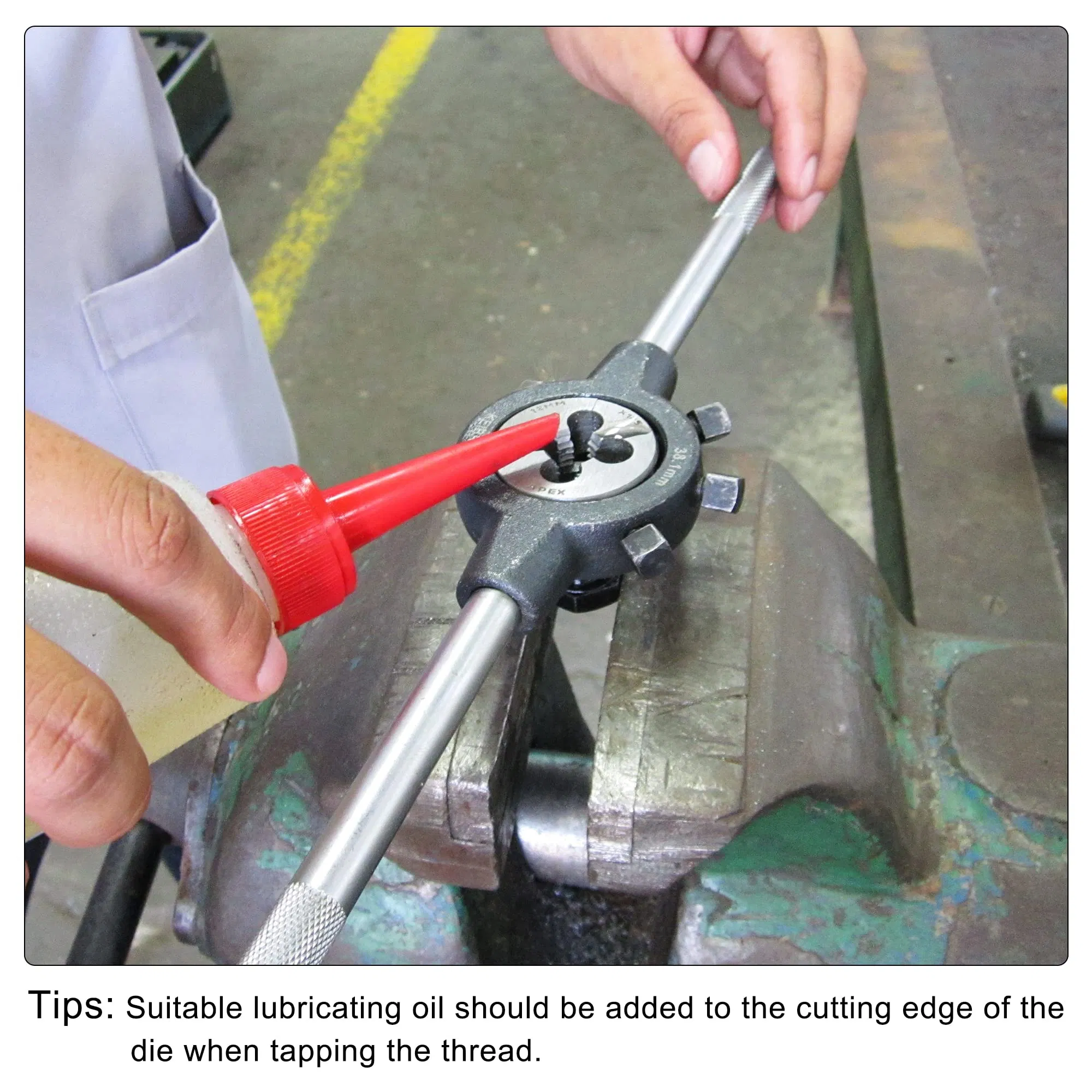 Плашка для нарезки резьбы HSS, круглая