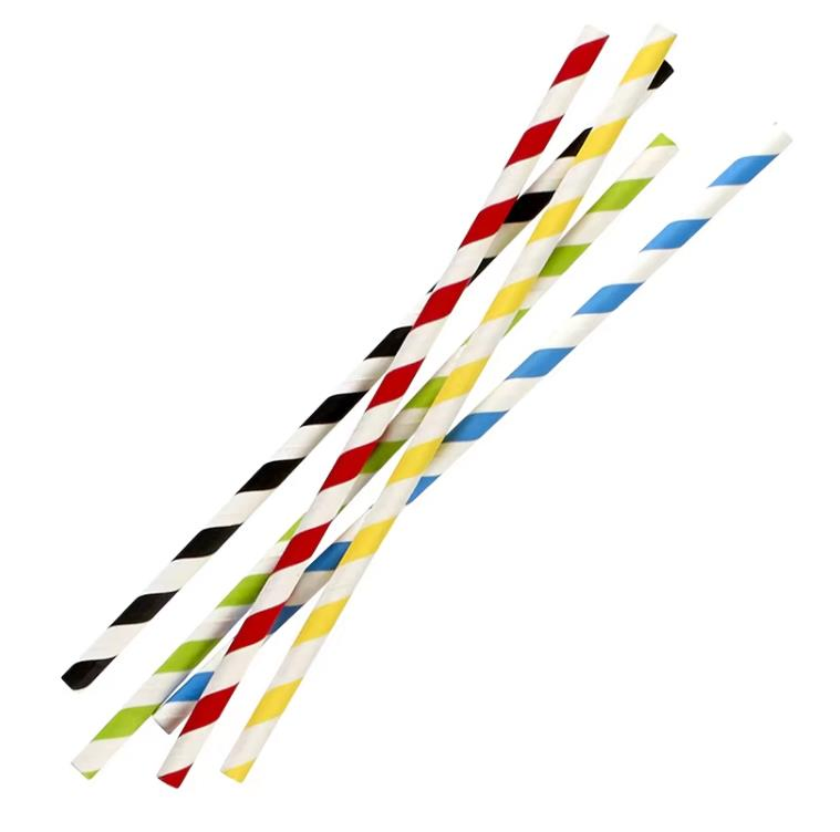 Eco Friendly OEM Biodegradable Disposable Paper Straws