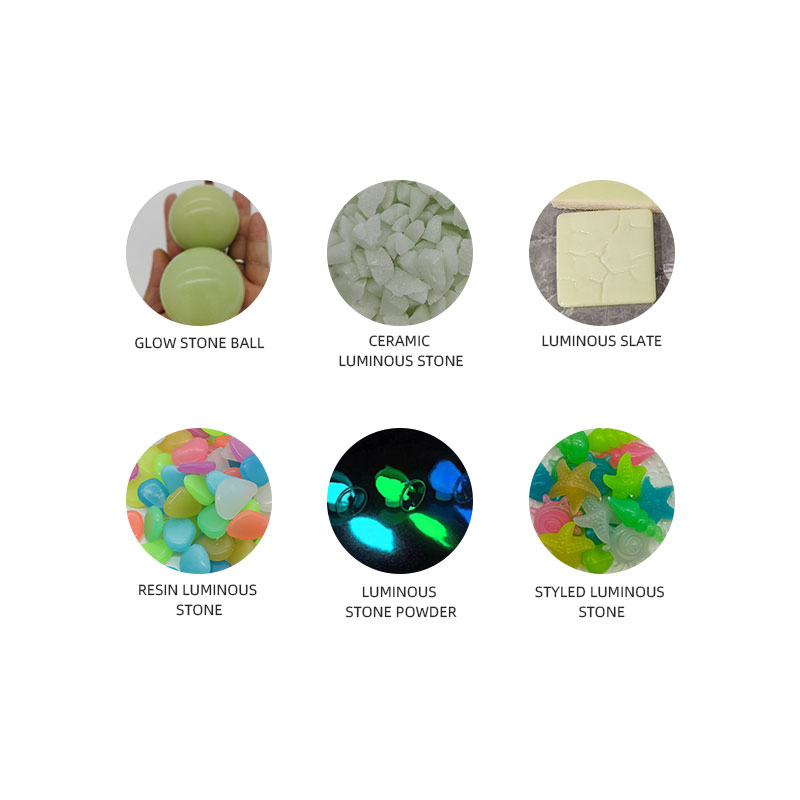Extended Afterglow Luminescent Stone for Golf Courses Theme Parks Art Installations