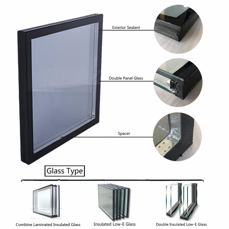 6mm Low E Double Glazing Glass-Insulating Glass for Construction