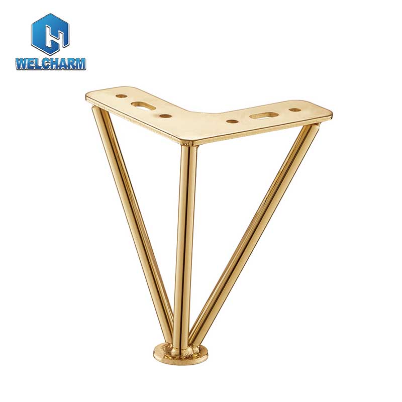 Диван для гостиной металл золото резной