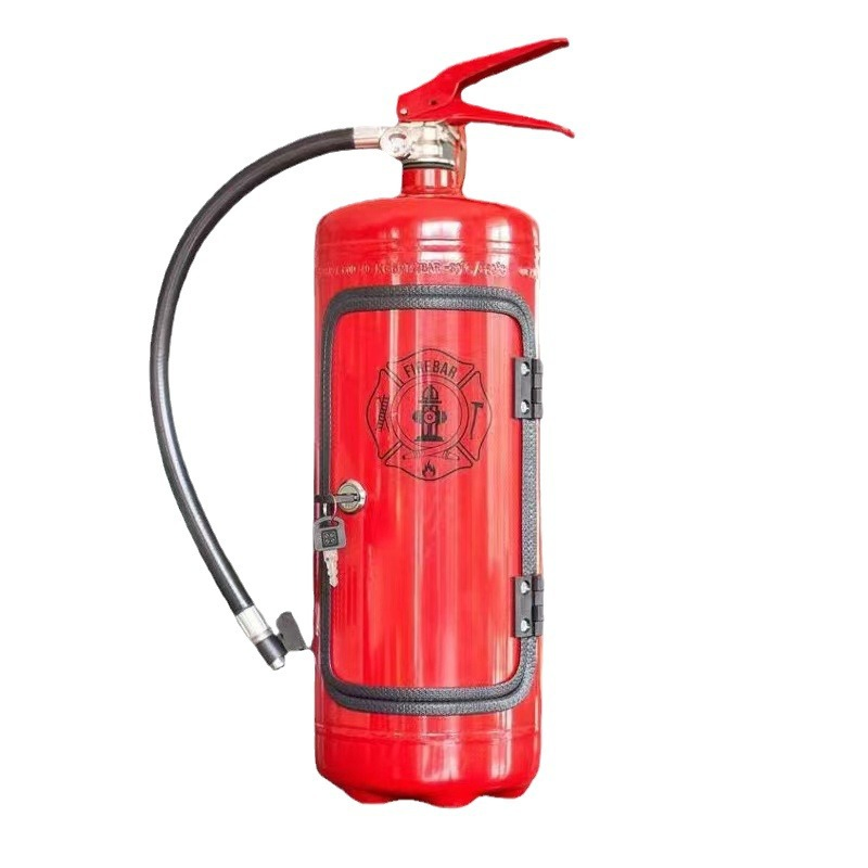 Liquor Wine Storage Boxes, Whiskey Storage Fire Extinguisher Shape Wbb28337