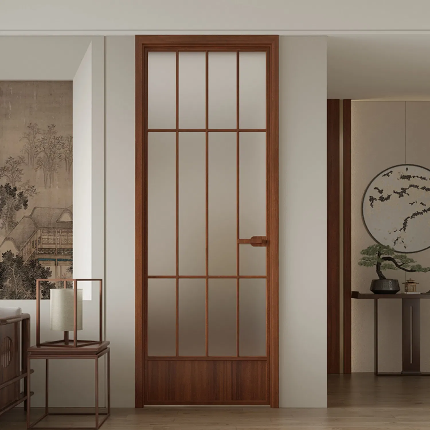 Fire-Rated Glass Interior Door-Certified Metal Door for Safe Commercial & Residential Use