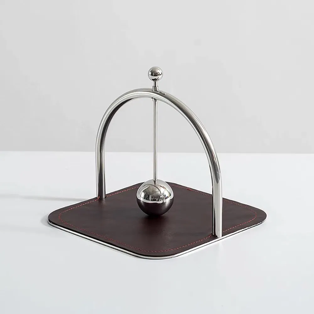 Modern Nordic Style Silver Stainless Steel Metal Hotel Restaurant Desktop Tissue Holder