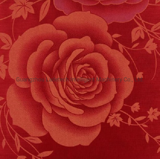 Mattress Ticking 100% Polyester Printed Tricot Knitted Fabric 70-80 Grams