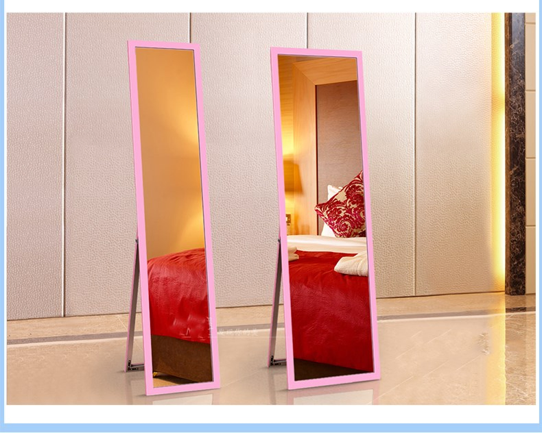 Top Sales Plastic Changing Mirror Full Body Floor Mirror Clothing Store Bedroom