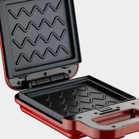 2021hot Sale 600W Two Slice Detachable Plates Non-Stick Mini Sandwich Maker Waffle Maker Breakfast Machine