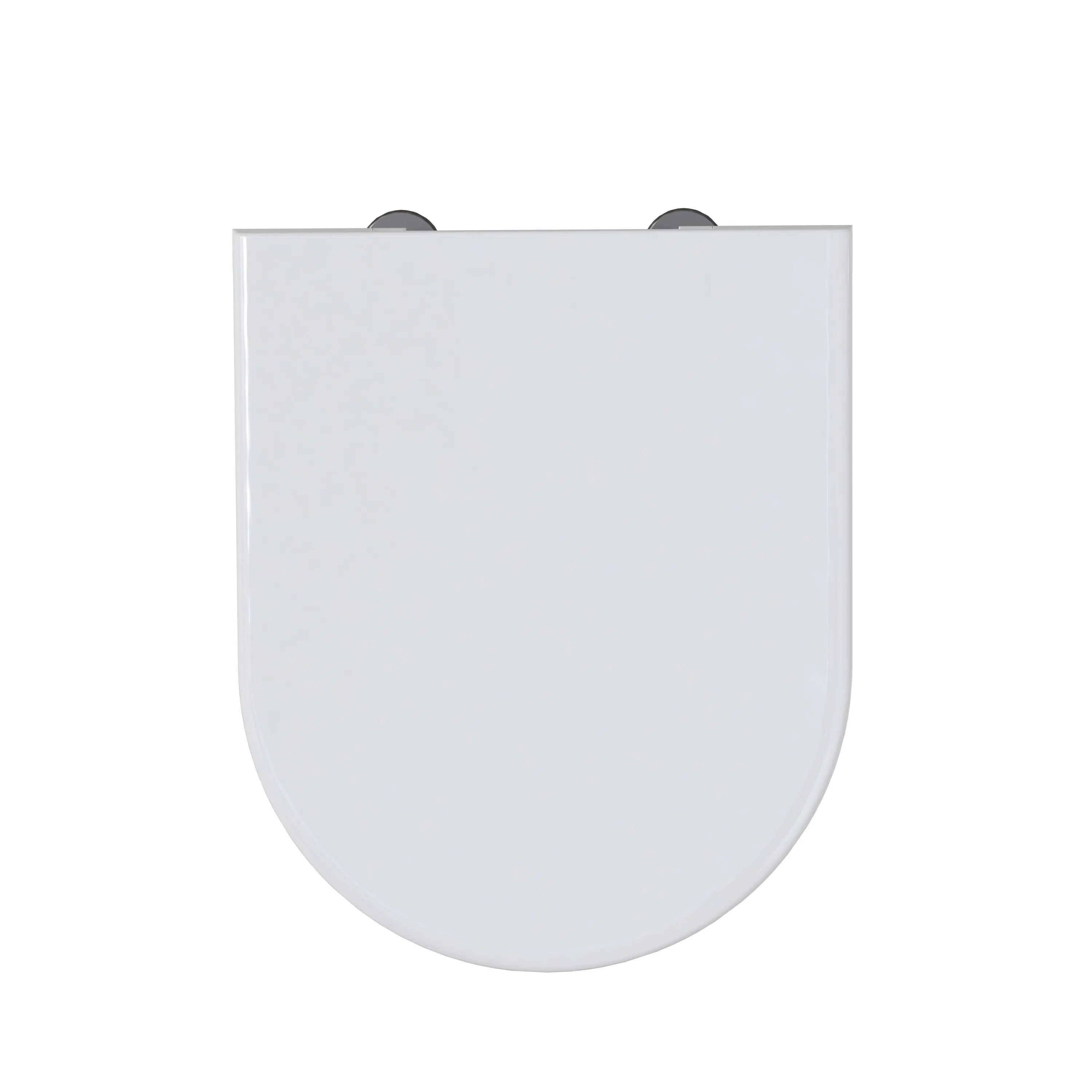 Sleek Slim D Shape Toilet Seat Cover for Modern Bathrooms