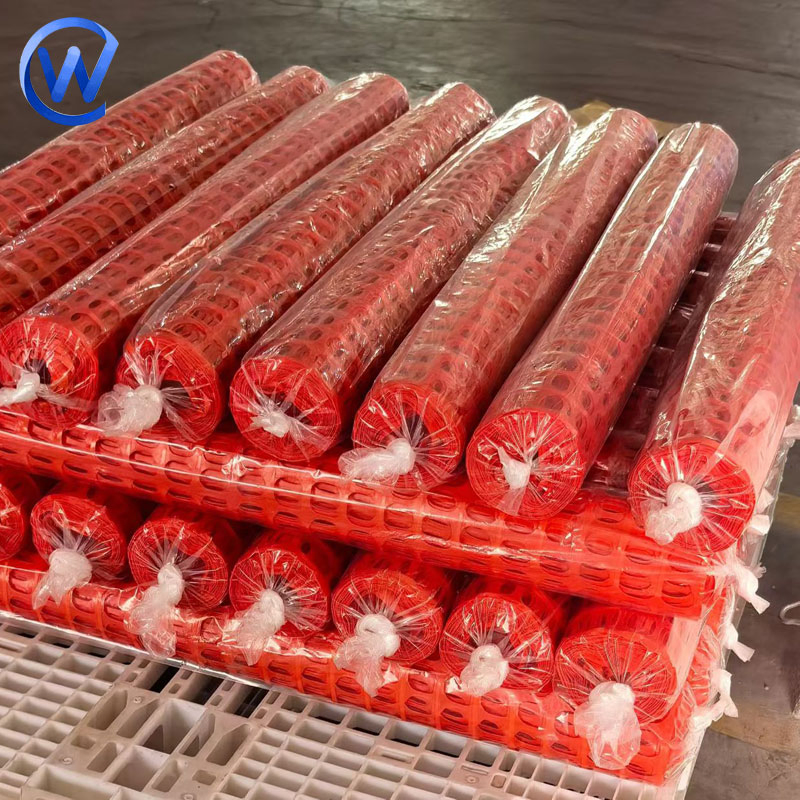120GSM Plastic Construction Road Barrier Warning Orange Safety Fence Net