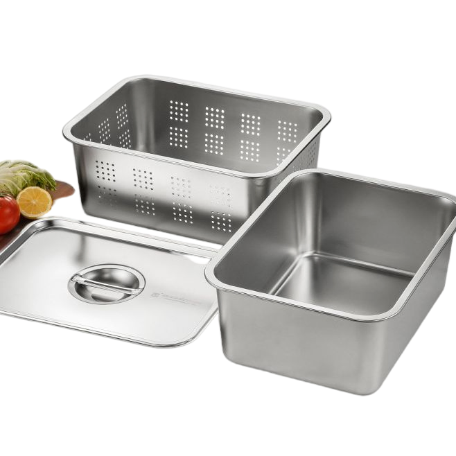 Industrial Strength Deep Food Processing Containers