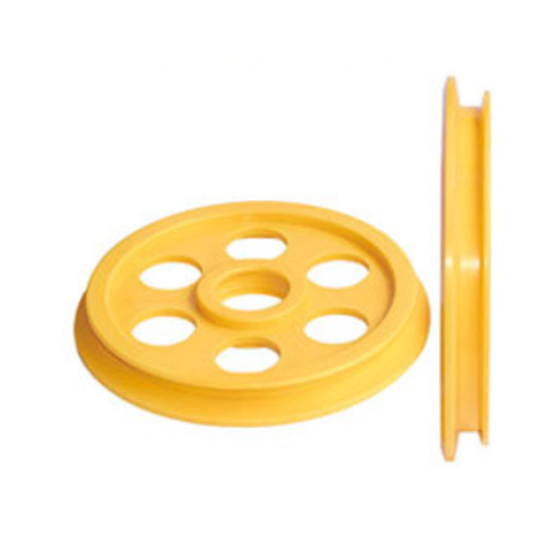 Cable Storage Wheel Electrical Pay-off Tool 200mm Ceramic Spraying Guide Wire Wheel