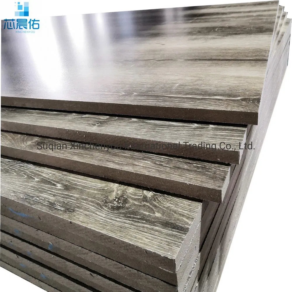 Furniture Used 1220*2440*17mm Oak Wood Grain Colored Laminated Melamine MDF