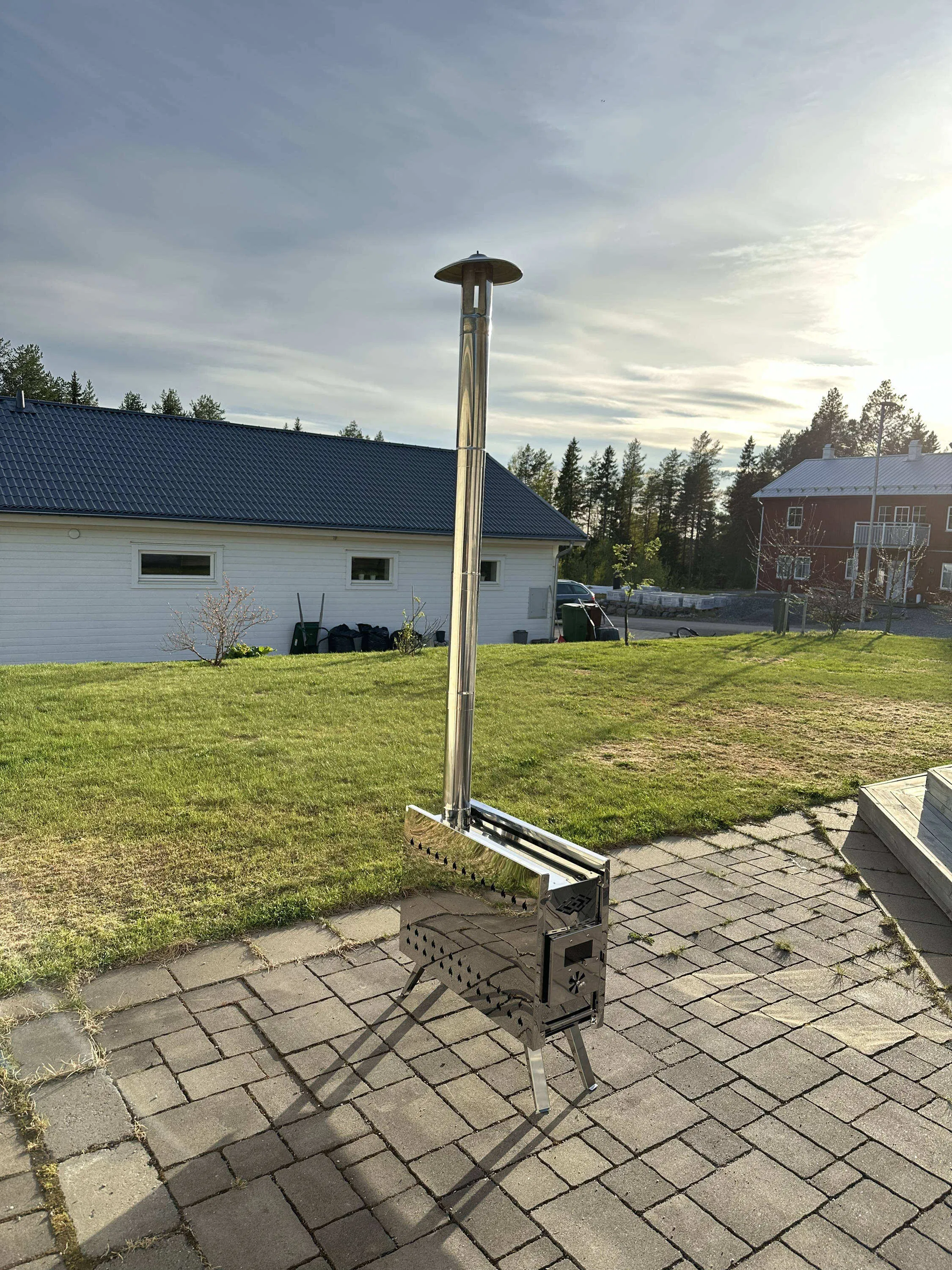 Modern Design Wood Burning Stove with Dry Steam Function Factory Supply at Favorable Price for Indoor Sauna Outdoor Camping Tent