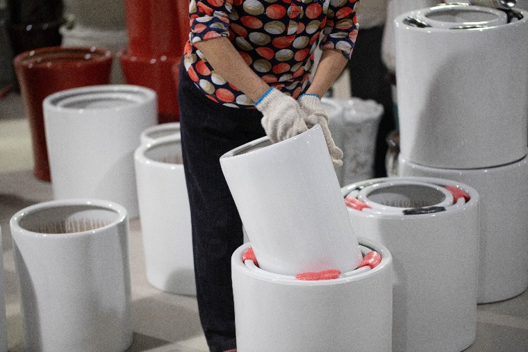 Wholesale Glazed Succulents Planter Flower Pot Large Ceramic Plant Pots with Drainage Holes for Flowerpot Garden Home Decoration Flower Pot