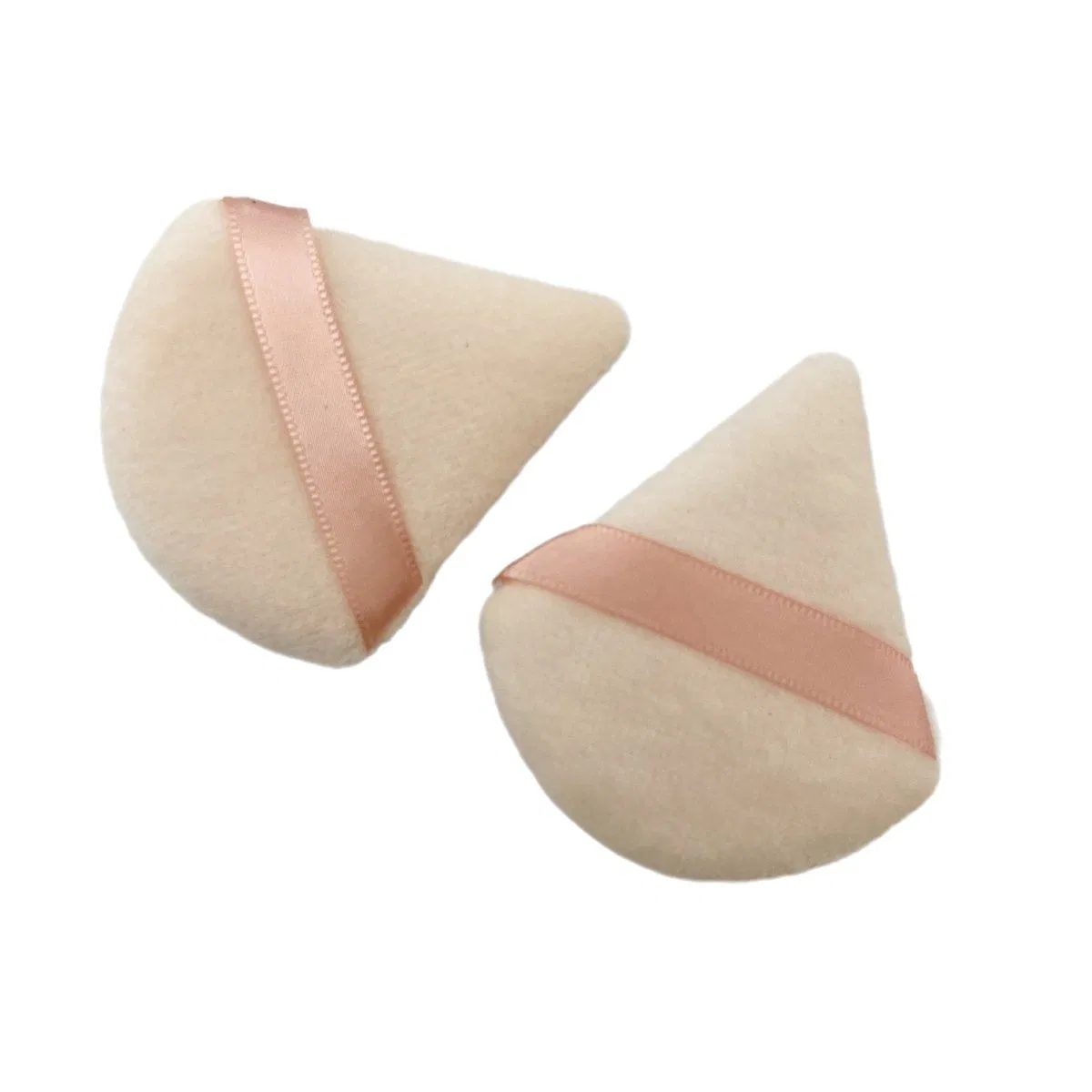 Customized Portable Triangle Cushion Washable Versatile Cotton Makeup Powder Puff