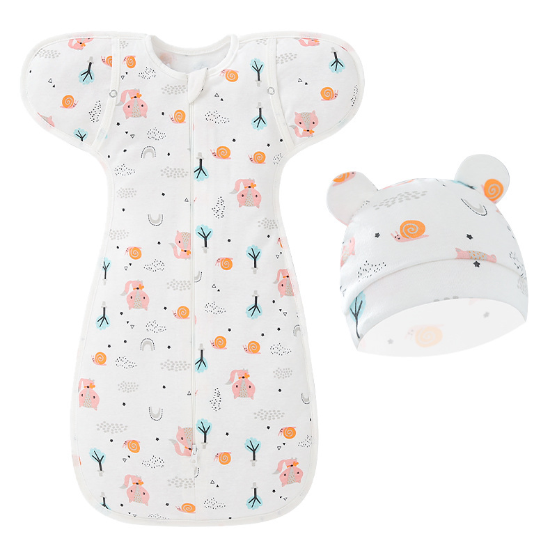 Baby Breathable Sleep Sack Lightweight Swaddle up Bunting Bag for Newborns