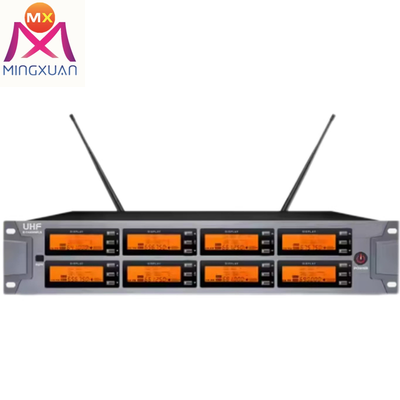 Wireless Digital Intelligent Discussion Conference System 8CH Microphone Desktop