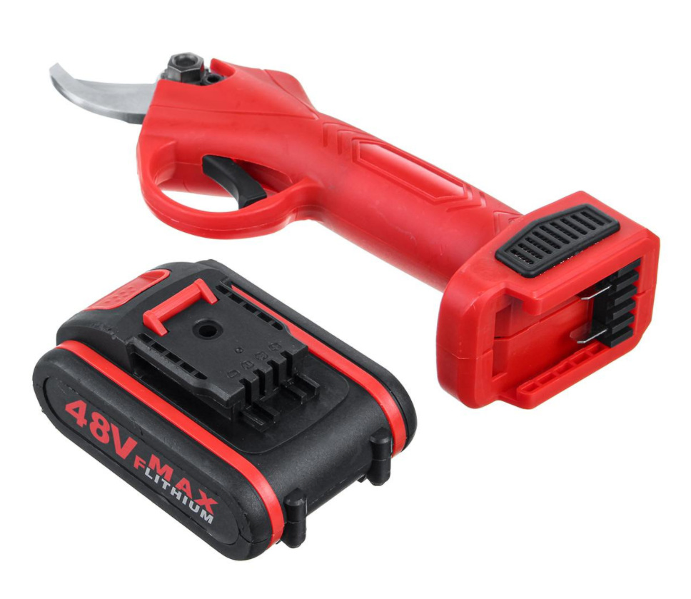 China Supplier 20V Cordless Electric Pruning Shears Brushless Motor 30mm Branch Cut Lithium Battery