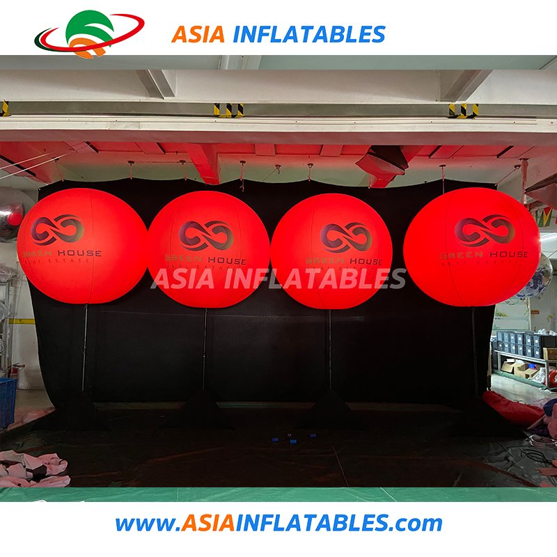 Advertising Custom Logo Inflatable Stand Balloon for Commercial Exhibition