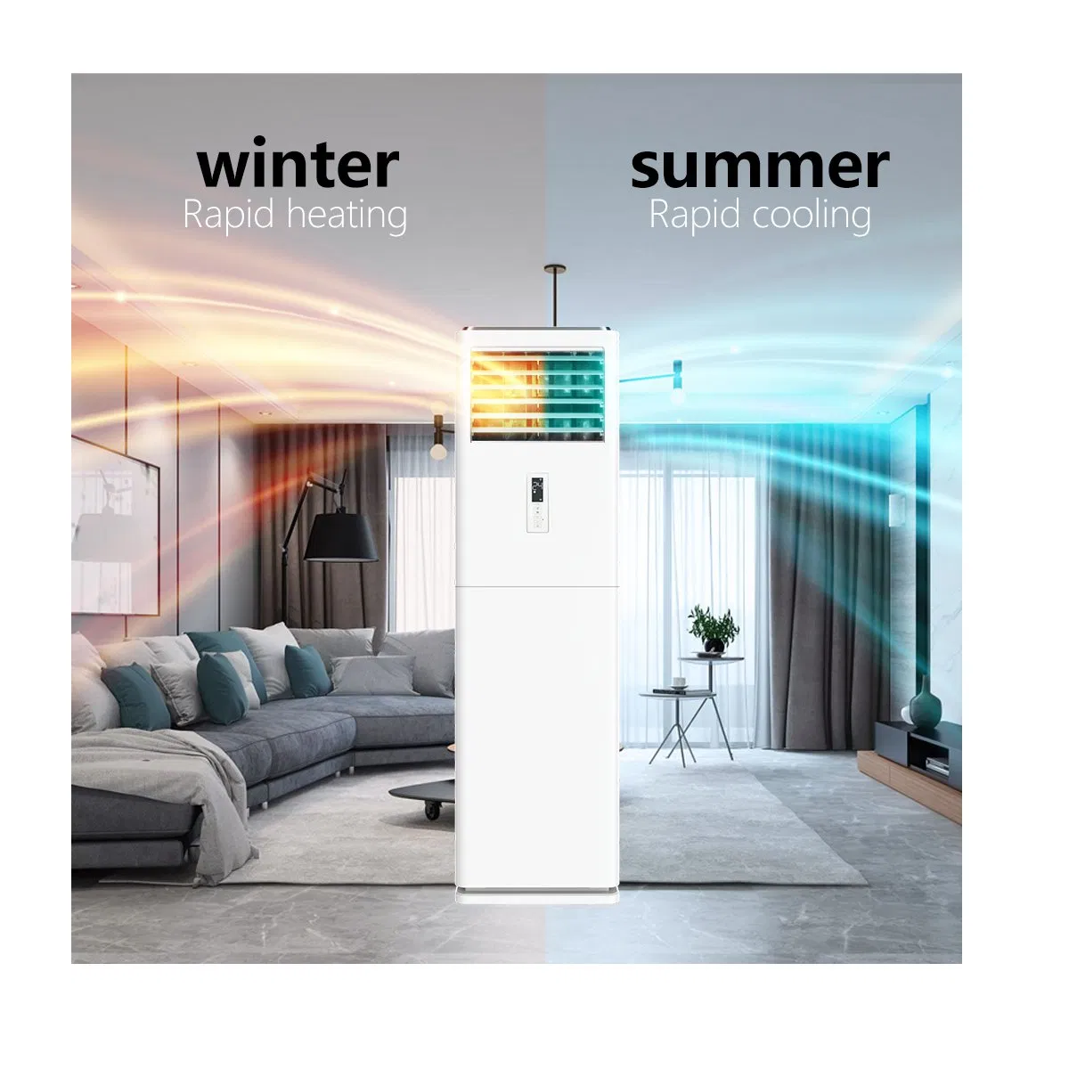 Sp-Mfh-36cr1 Floor Standing AC 36000BTU Cabinet Only Cooling Vertical Air Conditioner