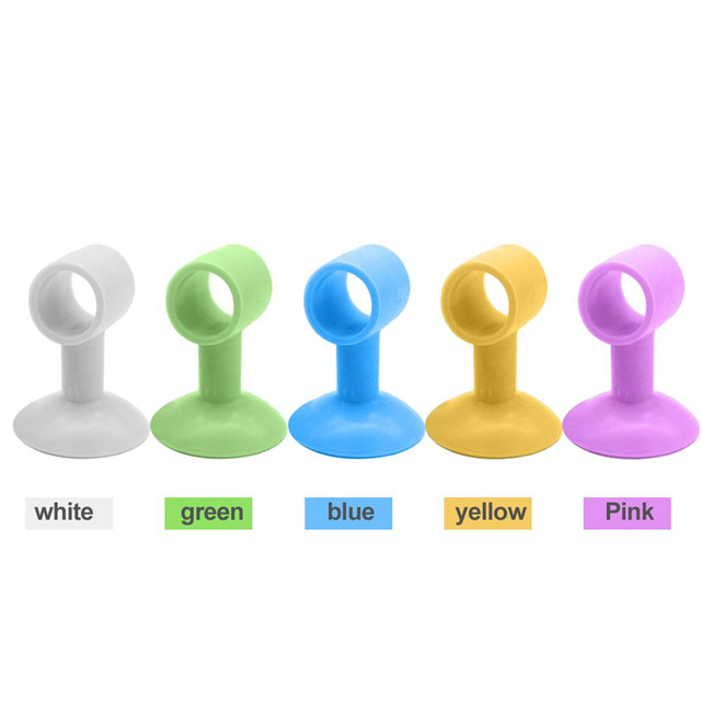 2PCS Doorknob Wall Mute Crash Pad Easy Install