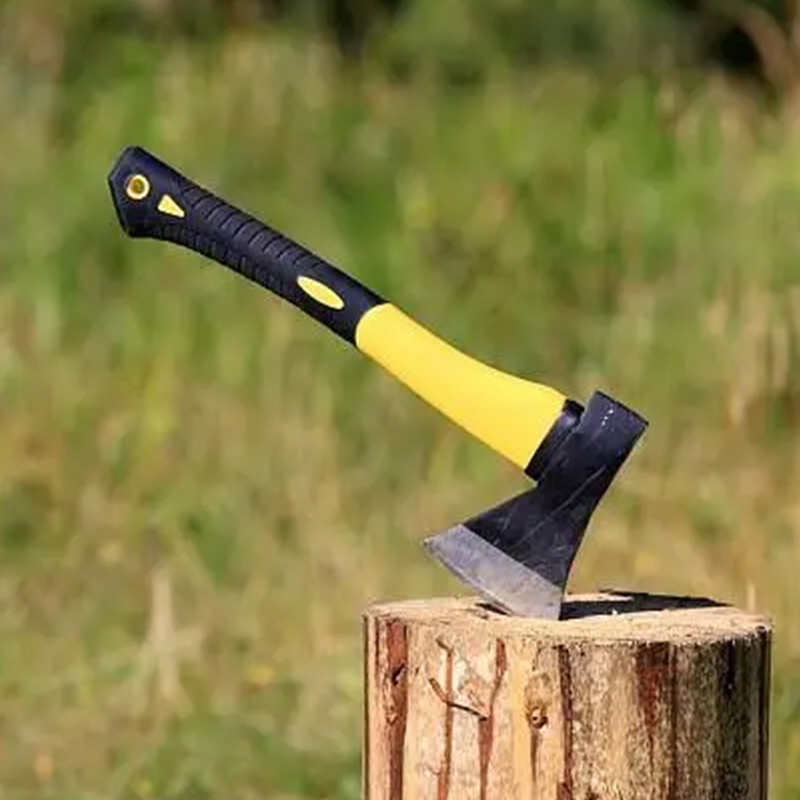 Forestry Axe Head Steel with Plastic Coating Handle
