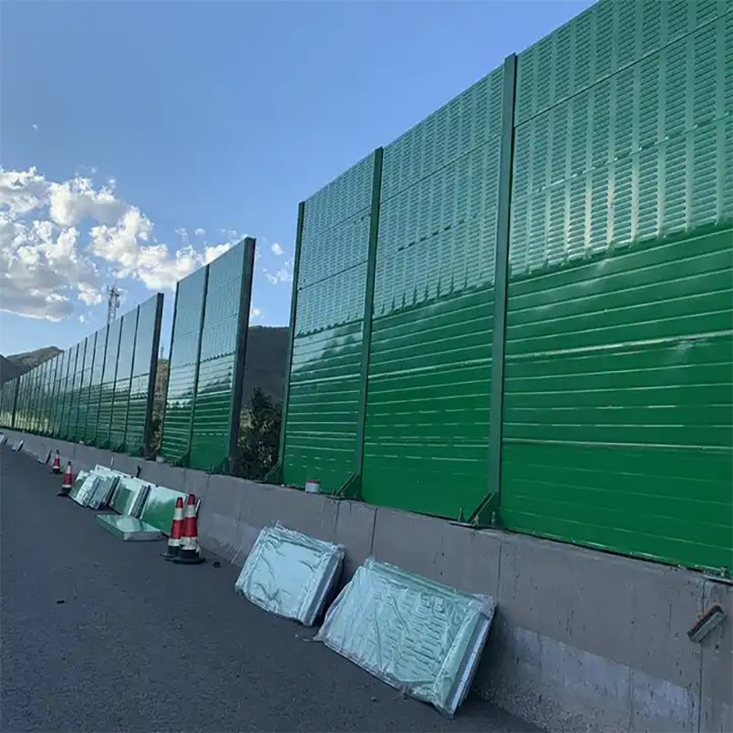 Sound Barrier Highway Noise Barriers Aluminum PC or Acrylic Galvanized Sheet Wall Panel Fenicing
