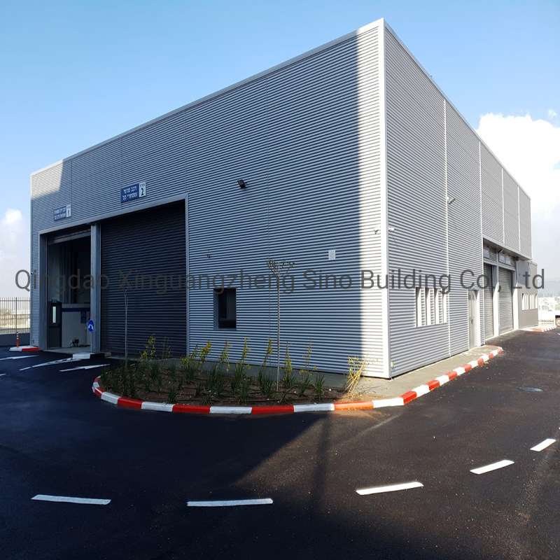 Cheap Prefabricated Light Steel Frame Structure Building Garage Storage Shed