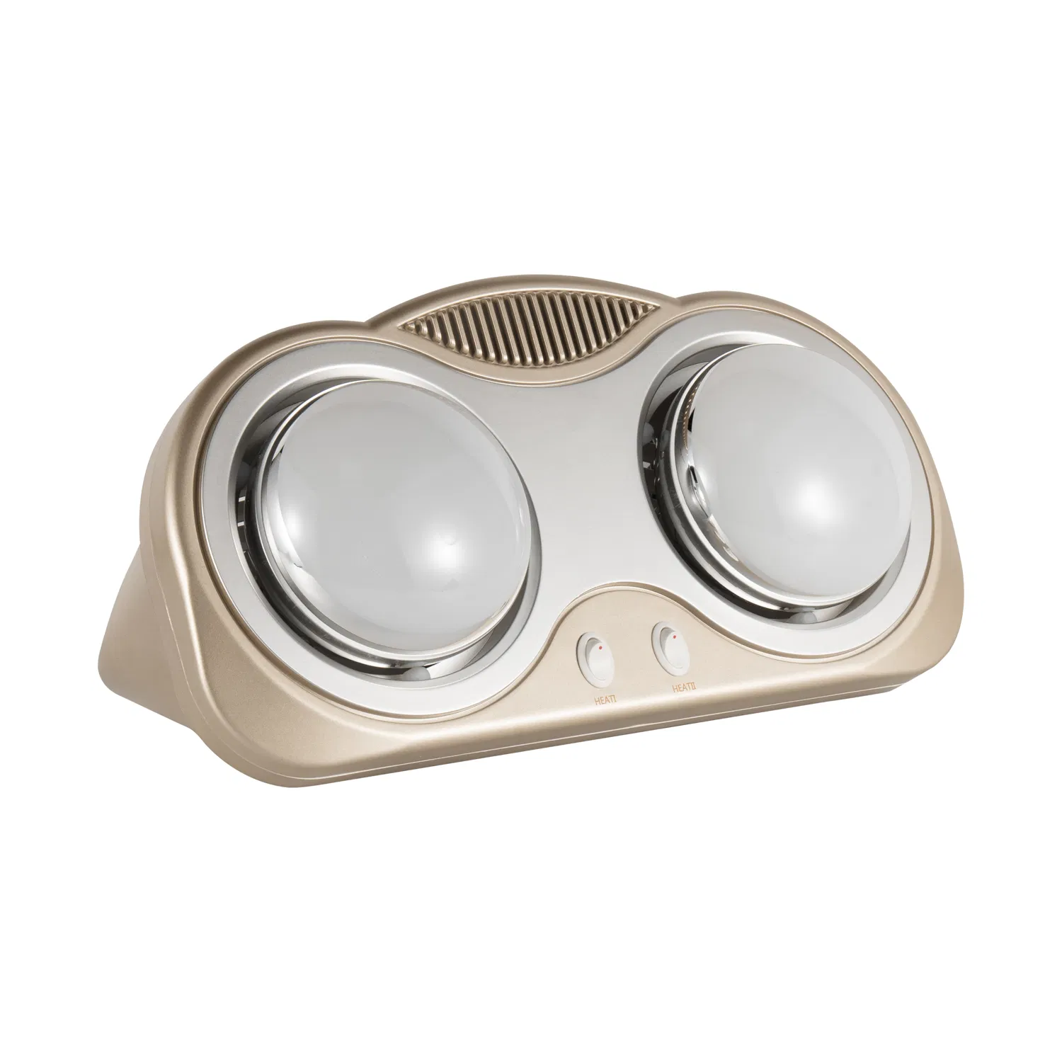 Bathroom Heater with 2 Eyeshield Lamps Wall Mounted