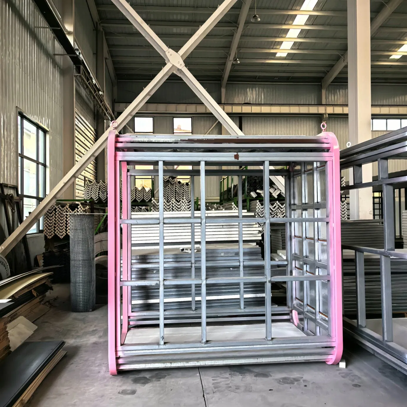 Economic CE Certified European Standard Capsule Hotel Prefab Prefabricated Apple Cabin Container House Waterproof Steel