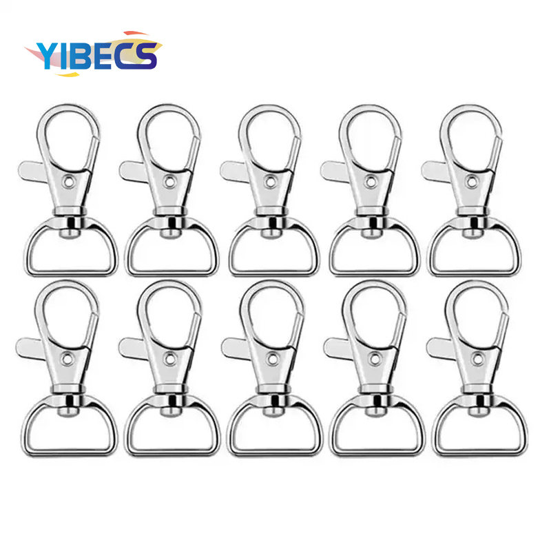 Metal Lobster Clasp Wide Swivel Clasp Lanyard Snap Hook Metal Caribeaner for Lanyards