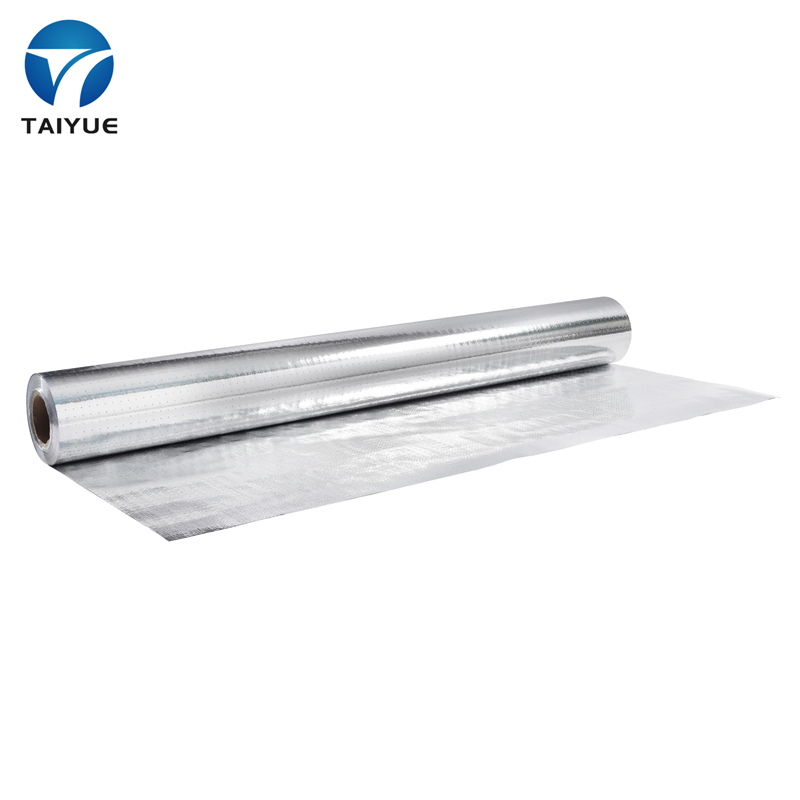 Al Foil Woven Radiant Barrier Cloth Thermal Insulation Material
