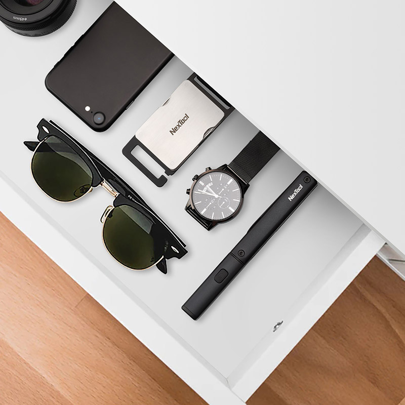 Nextool Stainless Steel Knife Scissors Pocket Multi Tool with Flashlight