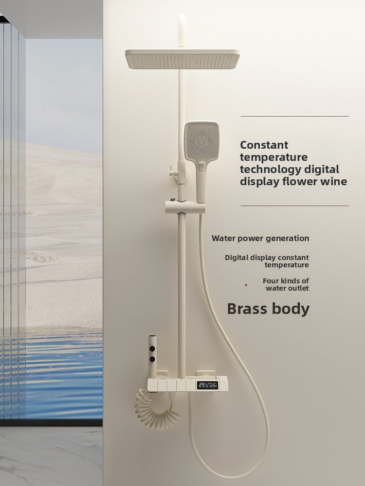 Factory Price Hot and Cold Head Shower Head Bathroom Waterfall Shower