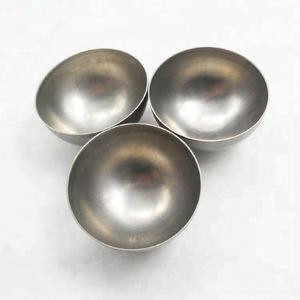 ASTM B363 Grade 7 Alloyed Titanium Seamless Cap for Oil Industry