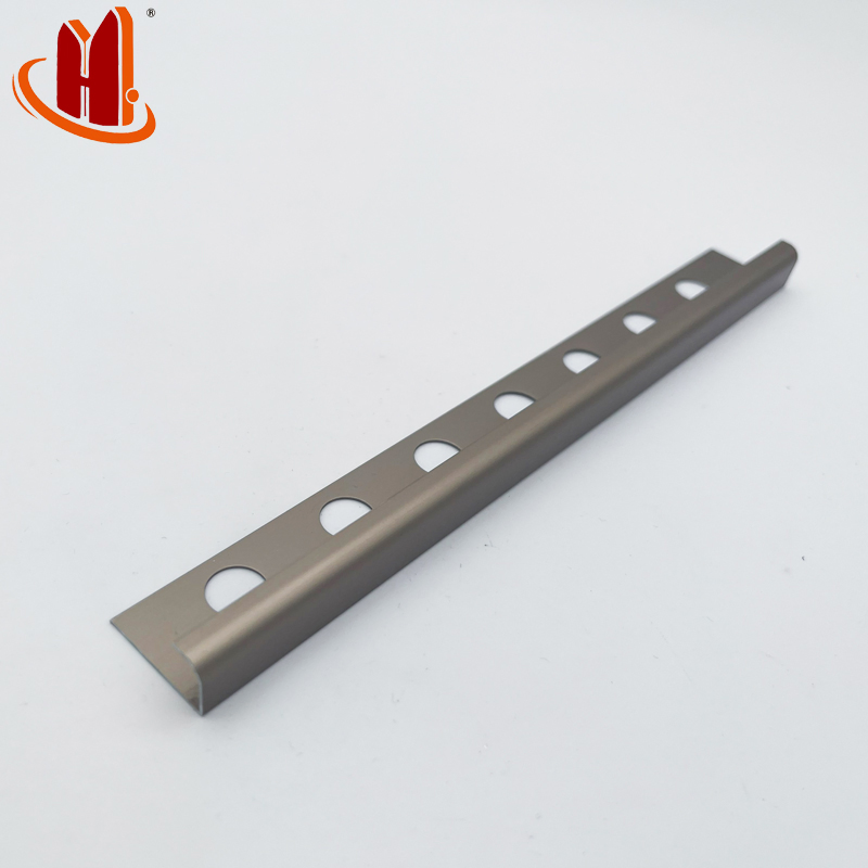 Durable Factory Direct Aluminium Decorative Black Tile Edge Trim