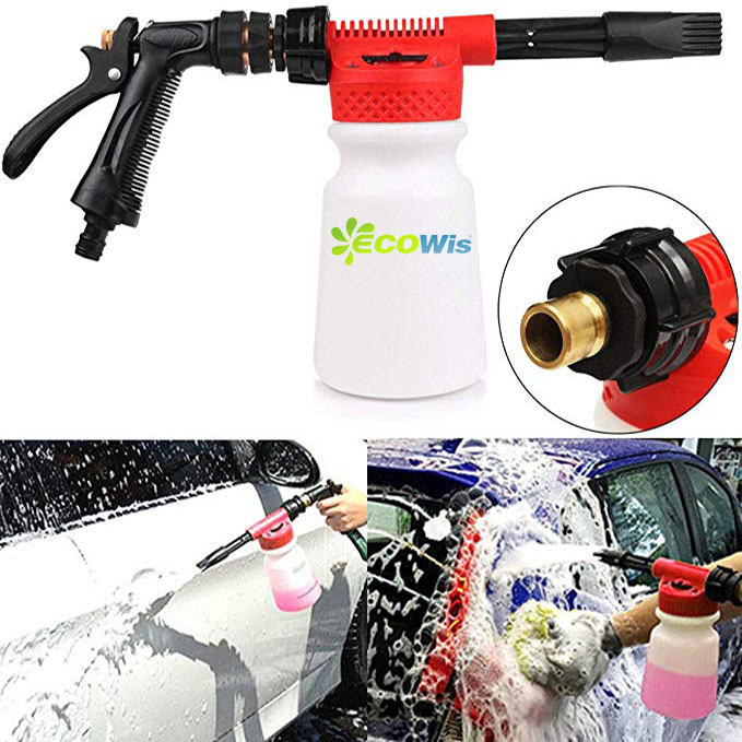 Car Cleaner High Pressure Water Pipe Gun Foam Sprayer